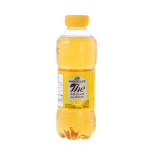 Boisson San Benedetto au citron, servie dans la cuisine italienne Bice