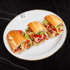 Baguette au Steak & Bacon